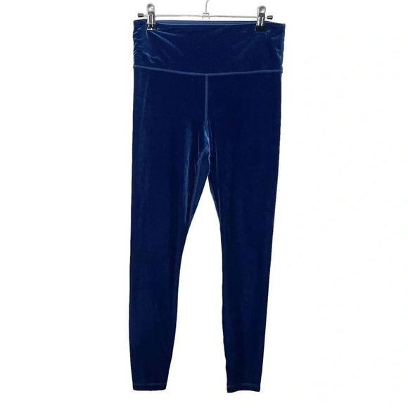 Athleta Pants - ATHLETA ELATION VELVET TIGHT BLUE SCARO SIZE XS
